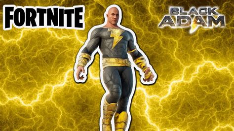 Fortnite Black Adam Skin Looks Like The Rock YouTube