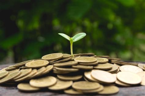 Premium Photo Close Up Of Coins