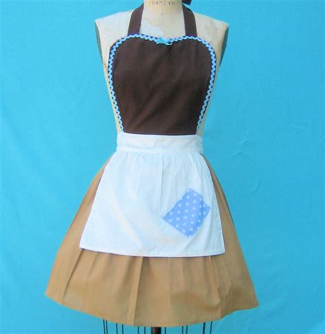 Cinderella Work Apron Princess Style Womens Full Apron Cinderella