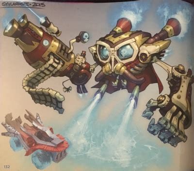 Boss Concept Art From Clutch The Art Of Skylander Tumbex