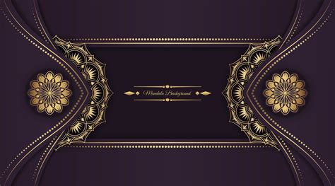 Arabesque luxury background round gold decoration 21609291 Vector Art ...