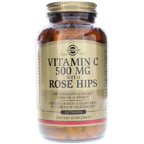 Vitamin C Mg With Rose Hips Solgar