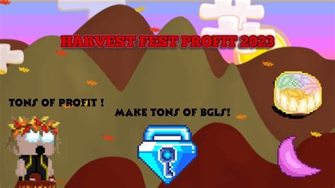 How To Prepare For Harvest Festival Growtopia Youtube