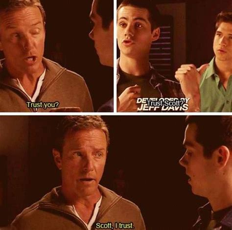 Linden Ashby Sheriff Stilinski Dylan O Brien Stiles Tyler