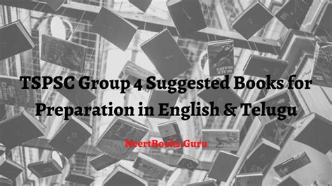 Best TSPSC Group 4 Suggested Books In English Telugu For Preparation