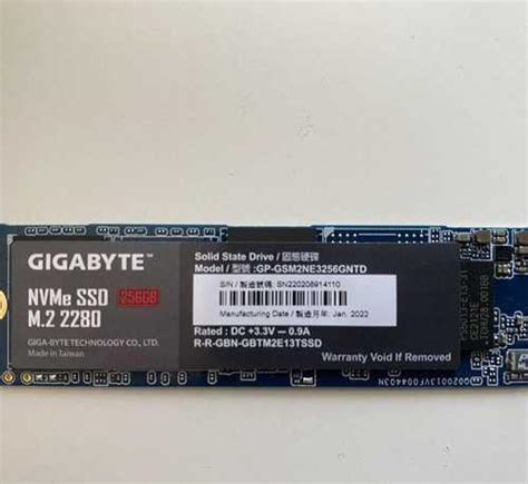 256 гб SSD M.2 gigabyte NVMe GP-GSM2NE3256gntd Москва | Комьютерные ...