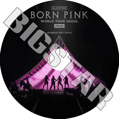 K Pop Dvd Blackpink World Tour Seoul Born Pink Black Pink