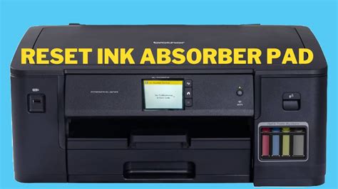 Reset Ink Absorber Pad In Brother HL T4000DW Printer YouTube