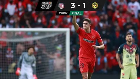 Toluca Am Rica Grita M Xico Bbva A Goles Resultado Y Resumen