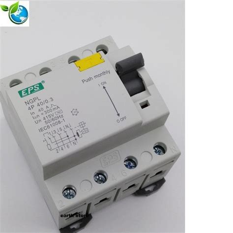 Eps Pole Residual Current Operated Circuit Breaker Rccb Elcb