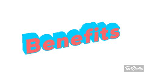 Benefits Word Animated  Logo Designs