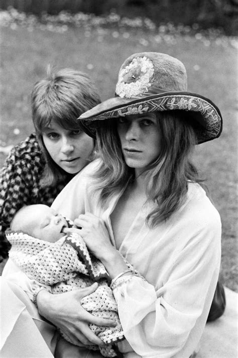 Rare Photos From 1971 Show David Bowie And His Ex Wife Taking Their Son