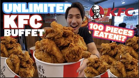 Kfc Singapore S First Ever Unlimited Chicken Buffet Destroyed