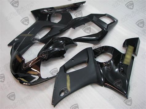 1999 2000 2001 2002 Yamaha Yzf R6 Black Fairings Alfairings