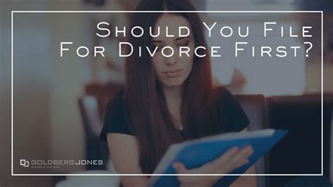 Is There An Advantage If You File For Divorce First Divorce For Men