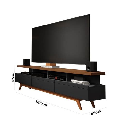 Rack Painel para Tv até 72 Polegadas Vivare Wood Móveis Germai