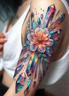 49 Awesome Glow In The Dark Tattoos Visible Under Black Light Crystal