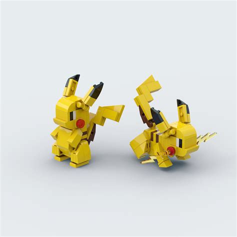 LEGO MOC Ash Ketchum Pikachu From Pokemon By, 44% OFF