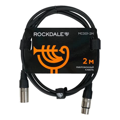 Шнур XLR-XLR ROCKDALE MC001-2M купить в Москве с доставкой