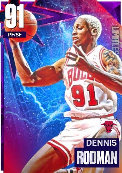 Nba K Kdb Custom Card Dennis Rodman