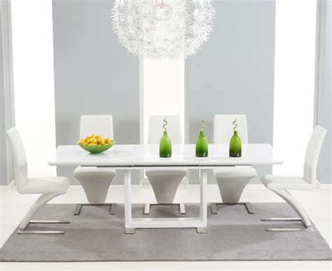 20 Collection Of Gloss Dining Tables Sets