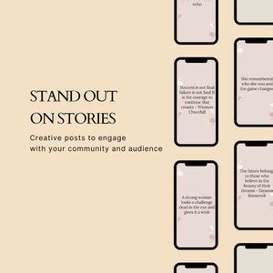 100 Boss Babe Instagram Quotes Templates Inspirational Quotes Bundle