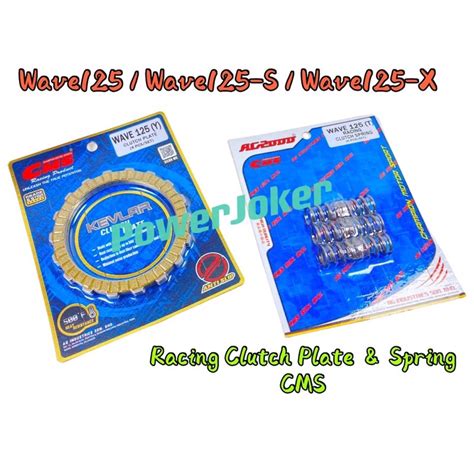 Honda Wave125 Wave125s Wave125x Ultimo Wave 125 S X 100 Original Cms Racing Clutch Plate