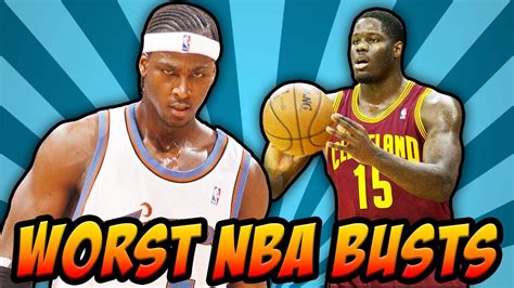 The Biggest NBA Draft Busts YouTube