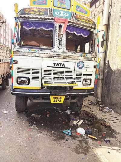 22 Year Old Dies In Truck Bike Collision Near Sherpur Chowk Ludhiana