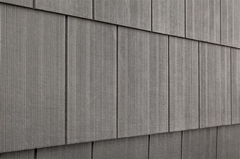 Fiber Cement Siding - Rustic Shingle Panels - Weathered Gray / Combed Even Edge 1/4"x16"x4 ...