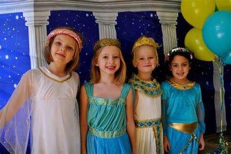 Carolines Greek Goddess Science Birthday Party