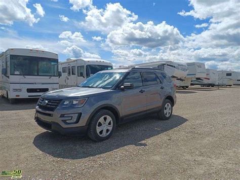 2017 Ford Explorer Awd Police Interceptor Suv Michener Allen Auctioneering Ltd