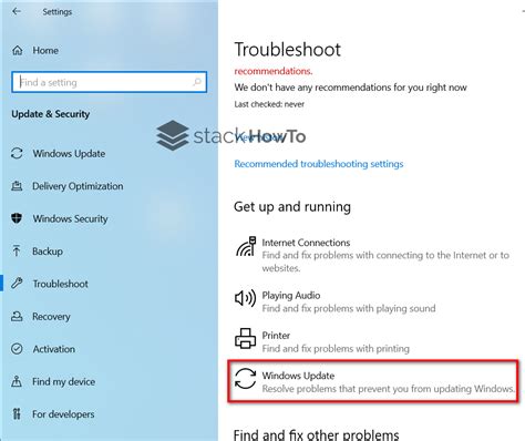 How To Reset Windows Update In Windows 10 StackHowTo