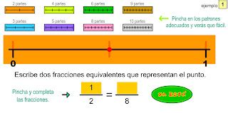 NUEVO BLOG X1ed Blogspot Mx Las Fracciones Equivalentes