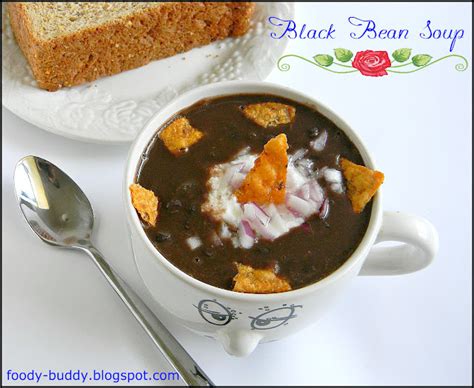 Easy Black Bean Soup Recipe Foodybuddy