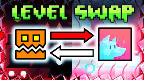 Geometry Dash LEVEL SWAP (with Subwoofer) - YouTube