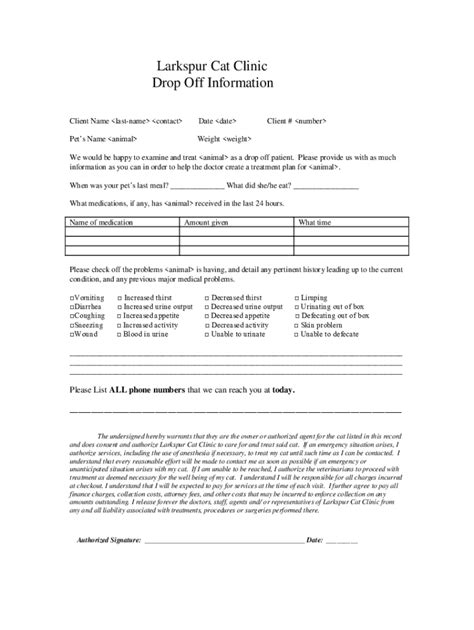 Fillable Online Drop Off Form Fax Email Print Pdffiller