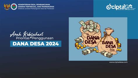 Arah Kebijakan Prioritas Penggunaan Dana Desa