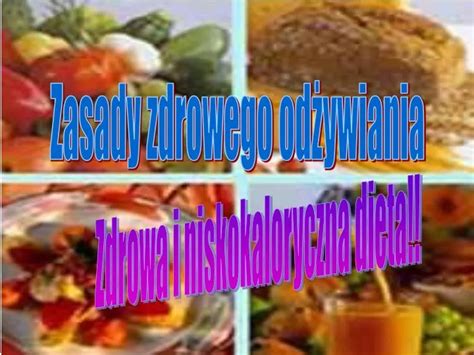 PPT Zasady zdrowego odżywiania PowerPoint Presentation free download