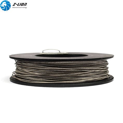 D 03mm Electroplated Diamond Wire Saw 3m Cutting Wire Saw Blade For