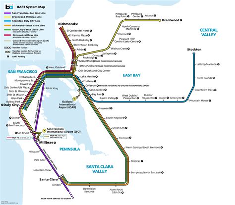 San fran bart system map changes will delay your commute 14