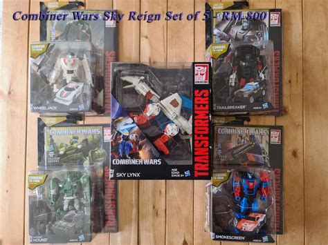 Transformers Combiner Wars Sky Reign Set Of 5 Hobbies Toys Toys