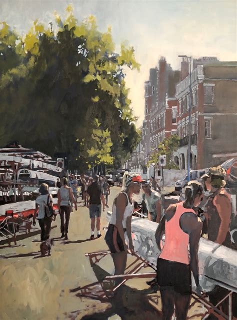 August Putney Embankment - Keith Gorny - Talliam Fine Art