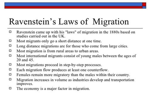 Gravity Model Of Migration