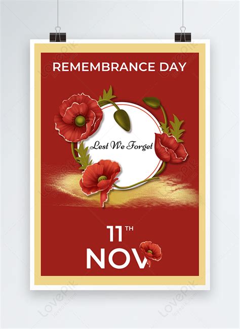 Poppy Remembrance Sunday Poster Template Imagepicture Free Download