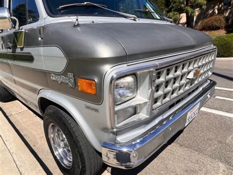 1982 Chevrolet G20 Van Grey Rwd Automatic For Sale