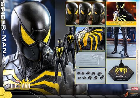 фигурка человек паук Hot Toys VGM Marvel s Spider Man Anti Ock Suit Collectible Figure