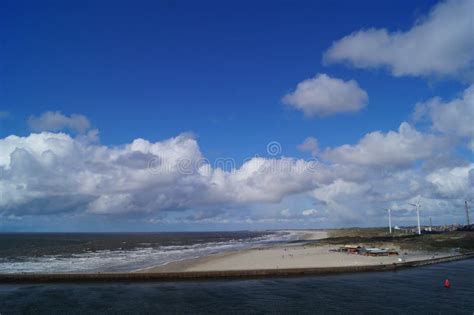 Port of Ijmuiden - Netherlands Stock Image - Image of persepektive ...