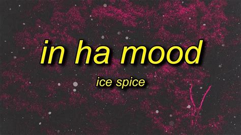 Ice Spice In Ha Mood Clean Youtube