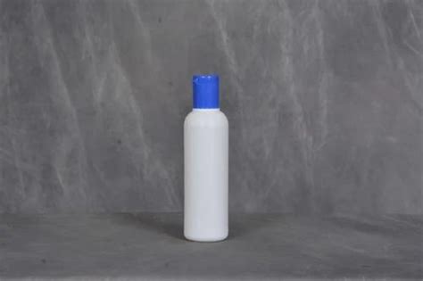 White Plastic Ml Hdpe Shampoo Bottle With Flip Top Cap Liner Pack